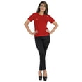 thumbnail image 2 of Inkmeso Short Sleeve Round Neck T-Shirts For Women Casual Summer Tee Top, 2 of 7