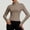 A1 Brown, variant on GILIGEGE Women's Cropped Lightweight Stretchy Running Track workout jacket Zip Up Long Sleeve Athletic Cardigan Yoga Tops Sportwear with Thumb Holes Sun Shirt Outdoor Hiking Jacket Sky Blue S