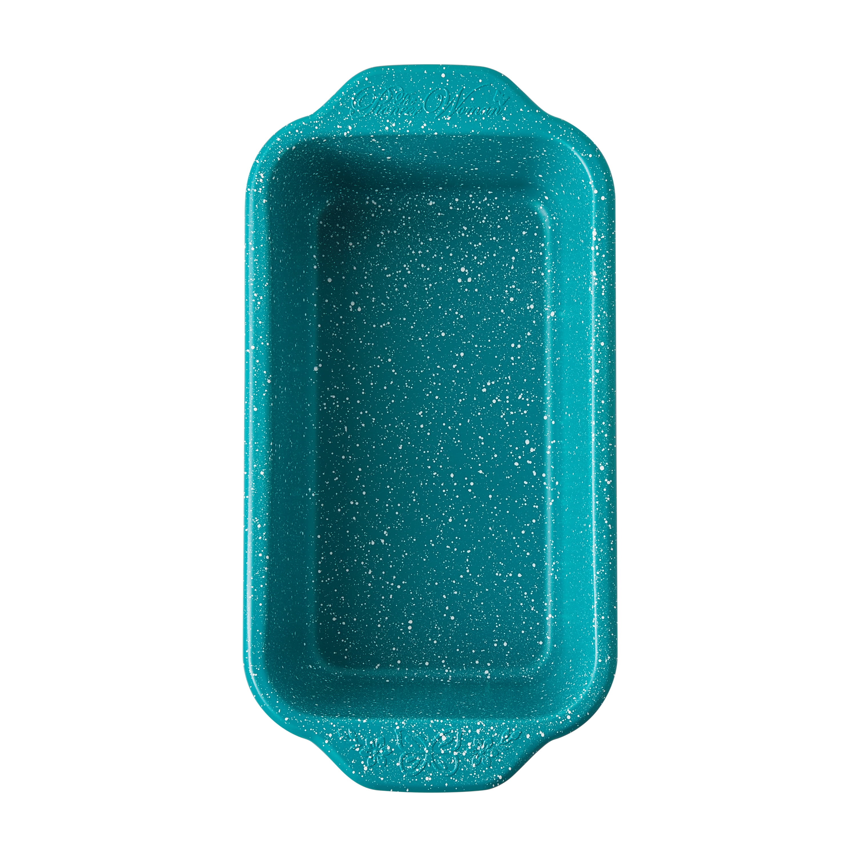 (3 pack) The Pioneer Woman Teal Speckle Timeless 9x5-inch Nonstick Aluminized Steel Loaf