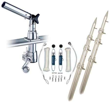 - Rupp Z-30 Top Gun Outrigger Kit W/ 18 Poles And Rigging - Z30-TPGN-18T