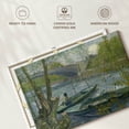 thumbnail image 6 of Elephant Stock Fishing In Spring Wall Art - Horizontal Canvas Wall Art - Living Room Wall Decor - Transportation Canvas - Blue And Green Decor By Vincent Van Gogh - 45" x 30", 6 of 8
