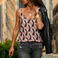 thumbnail image 2 of Tops de mujer Moda Casual Suelto Sin tirantes Floral Impreso Señoras Chaleco Tops Pompotops  lopia991250, 2 of 6