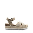 thumbnail image 2 of DREAM PAIRS Women's Stylish Platform Espadrille Wedge Sandals Round Toe Summer Causal Shoes Crisscross Band Adjustable Ankle Strap Buckle, 2 of 7