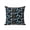 Black, variant on 1 Pack Outdoor Throw Pillow, Black Coastal Waterproof Pillow with Insert Included, Nautical Whale Shell Starfish Ocean Decorative Accent Cushion Sofa Pillows for Patio Porch, 16 x 16 In