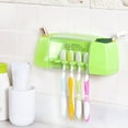 thumbnail image 3 of SPRING PARK 5-Slot Toothbrush Holder Wall Mounted with Large Capacity, Easy Install, Durable, Kids Family Set Electric Toothbrush Holder for Bathroom, 3 of 6