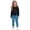 A-Sky Blue367, variant on JAJAHO Girls Leggings Cow Print Soft Footless Stretchy Tights Pants For Kids 18M-10Y