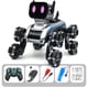 thumbnail image 1 of Robot inteligente RC de juguete para perros con música, ojos LED, juguete educativo para niños, Control remoto, Perro Robot, juguetes electrónicos Controlador de reloj, 1 of 8