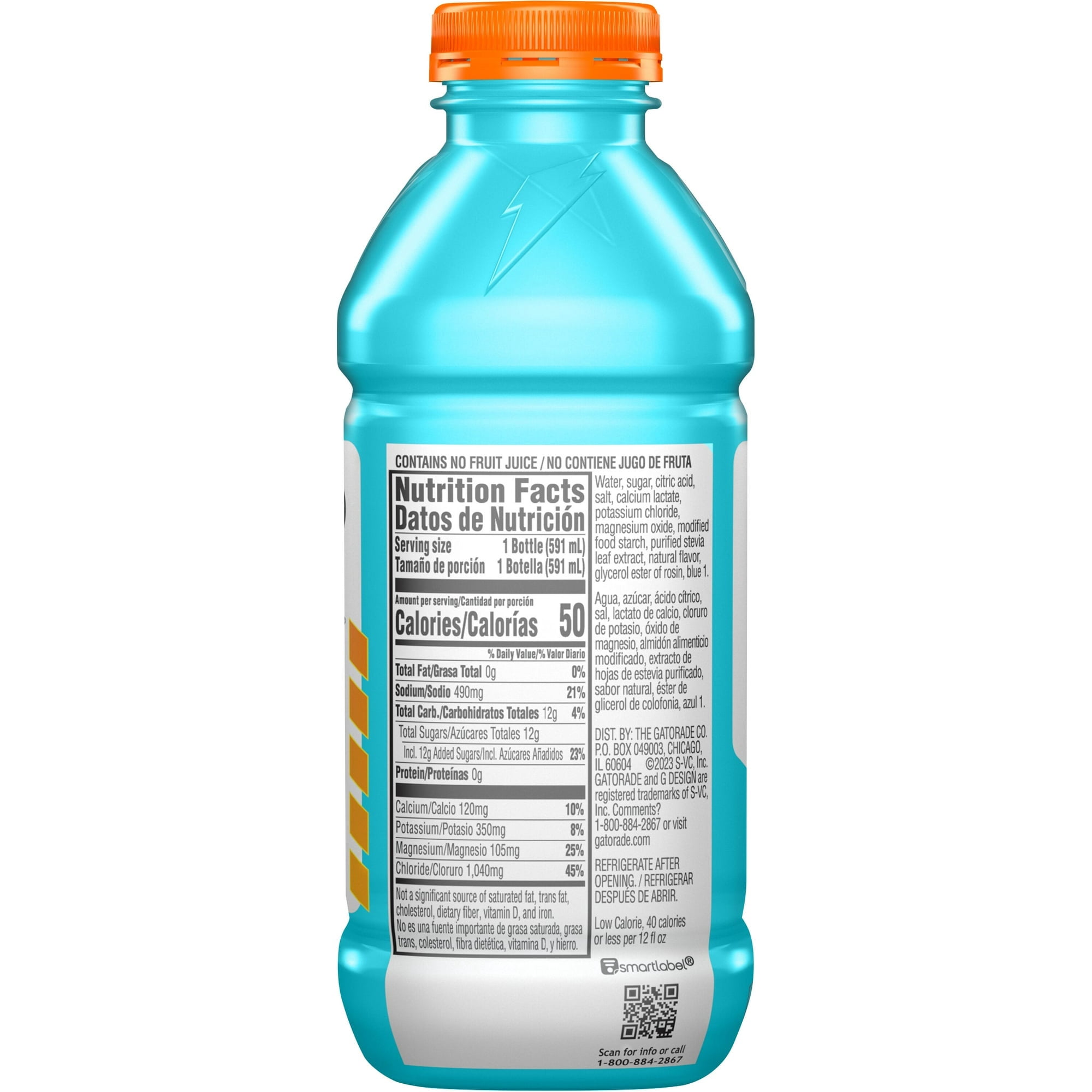Gatorade Gatorlyte Rapid Rehydration Electrolyte Beverage, Glacier Freeze, 20 fl oz, 4 Count Bottle