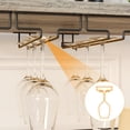 thumbnail image 3 of TROPOW Bar Cabinet,Removable Glass Rack, Industrial Wine Cabinet with Adjustable Wine Rack, Storage Metal Wood Sideboard Buffet, 3 of 8