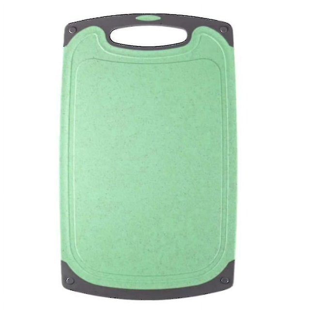 Tabla de cortar Foohvr Antibacteriana y antideslizante verde 35 x 21 x 0,6 cm