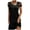Black#1, variant on Summer Dresses for Women under $10 Free Shipping Ladylike Women's Summer Casual Elegant Print Sleeveless Hanging Neck Cutout Sexy Dress