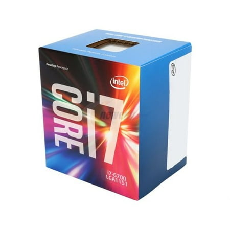 Intel CPU BX80662I76700 Core i7-6700 3.4GHz 8MB LGA1151 4Core/8Thread SKYLAKE (Best Intel Cpu For Gaming 2019)