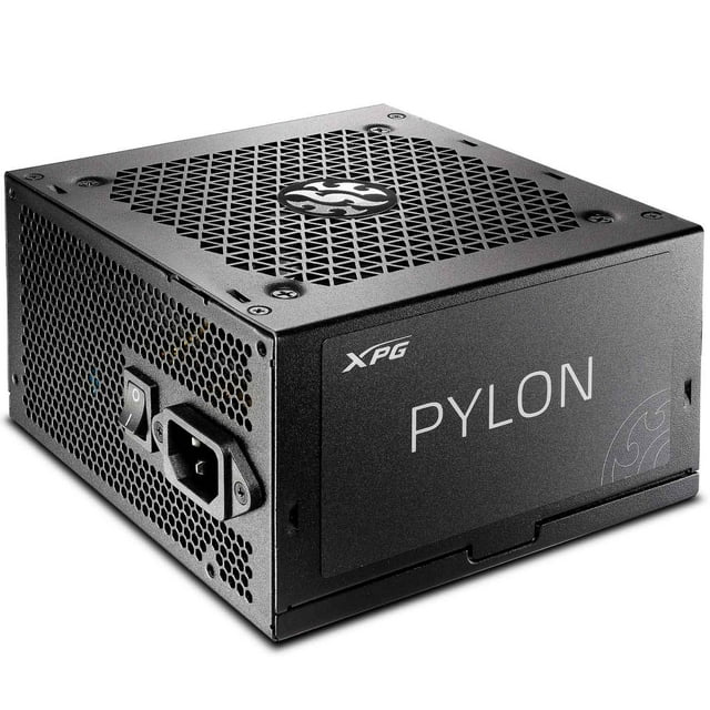 Fuente De Poder PC 550W Gamer XPG PYLON 80 Plus Bronze negro XPG Fuente de poder 550 W PYLON 50 Hz PYLON550B-BKCUS