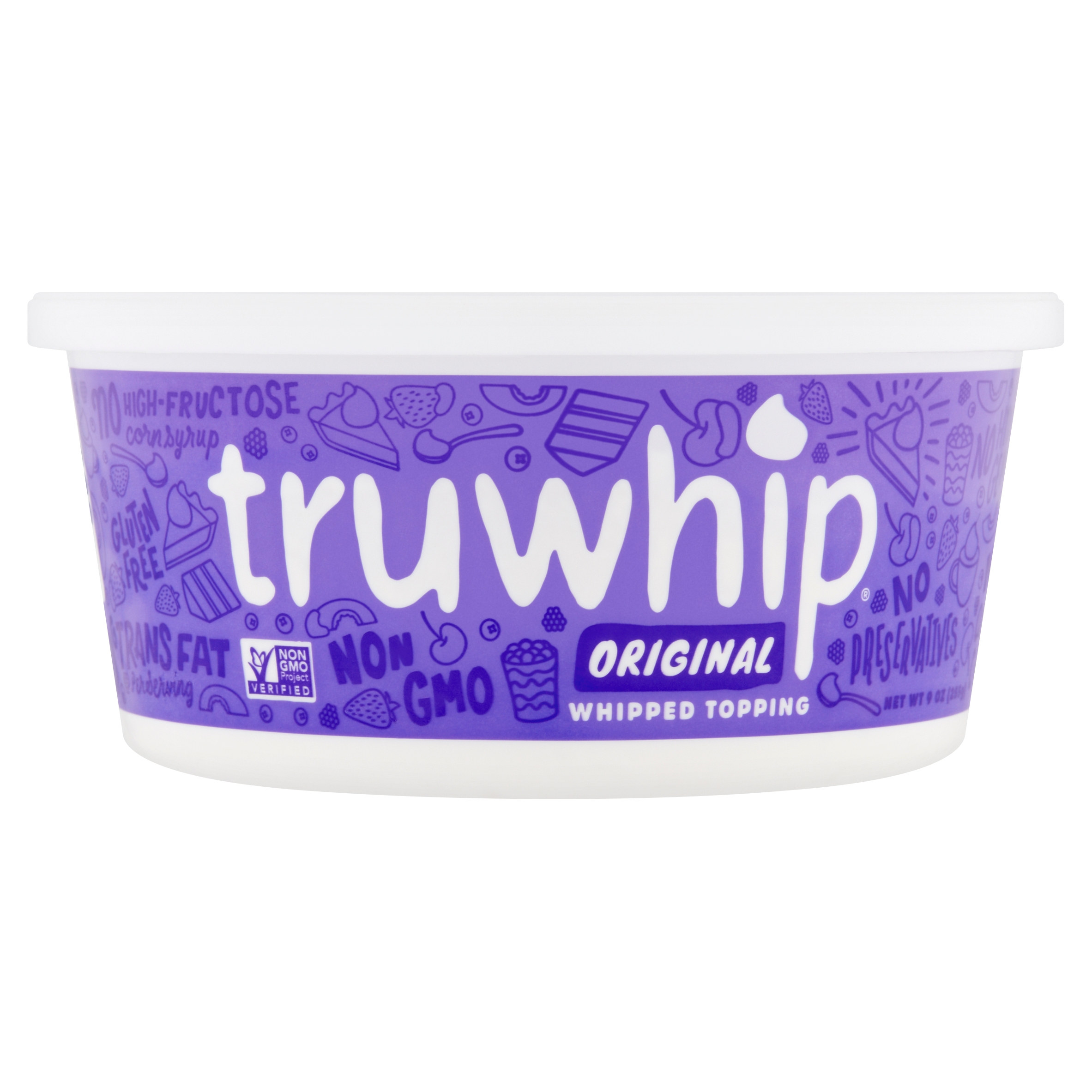 Truwhip Original Whipped Topping, Frozen Dessert Topping, 9 oz - image 2 of 7