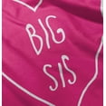 thumbnail image 4 of Big Sisters Sis Older Adorable Child Youth T Shirt Tee Girls Infant Toddler Brisco Brands 4T, 4 of 5