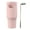 Pink, variant on HomeLife 40Oz Tumbler Silicone Cover Noise Reducing Scratch Resistant Food Grade BPA-Free Travel Water Bottle Protector Sleeve Cup Accessories