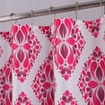 thumbnail image 2 of Cedar Floral Seashells Starfish Flowers Shower Curtains with Hooks Barcelona, 2 of 5