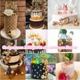 thumbnail image 3 of Monstrate Paquete de 40 Mini Cupcake Toppers Bola de espuma brillante Globos Cubiertas para pasteles Decoración linda para hornear DIY para Kits de decoración para fiestas, 3 of 6