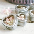 thumbnail image 4 of 45 Piezas Caja de Latas de Metal en Forma de Corazón con Tapas Cajas de Dulces Corazón Lata Vacía Galletas Dulces Tarro para el Cumpleaños del Día de San Valentín, 4 of 5