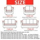 thumbnail image 2 of CUH Funda de sofá elástica en forma de L Loveseat Sillón reclinable de color sólido Funda de sofá lavable Protector de muebles para mascotas Asientos de 1/2/3/4 CUH Color sólido, 2 of 10