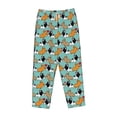 thumbnail image 4 of Goofa Cute French Bulldog Printed Soft Pajama Pants for Women, Wide Leg Comfy Casual Lounge Yoga Pants-X-Large, 4 of 9