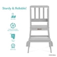 thumbnail image 2 of Fisher-Price Play Learn Laugh Step Stool by Dream On Me, Cool Grey, 2 of 6