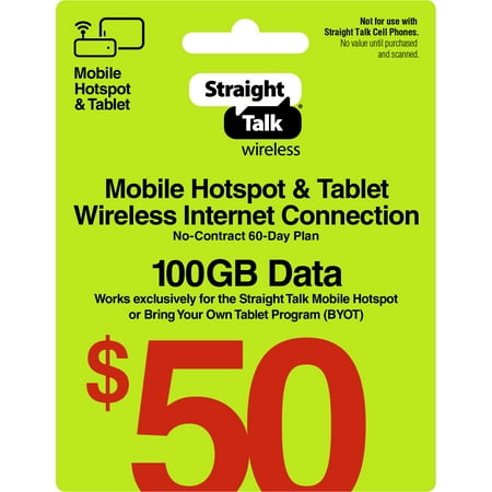 Straight Talk $50 100gb Data Plan