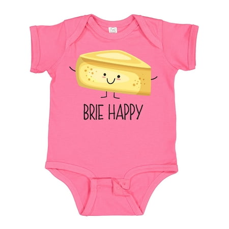 

Inktastic Brie Happy Gift Baby Boy or Baby Girl Bodysuit