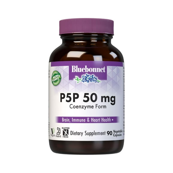 Bluebonnet Nutrition CellularActive P-5-P 50mg - 90 Vegetarian Capsules