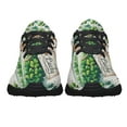 thumbnail image 5 of StPatricks Day Irish Shamrock Lucky Jar Shoes Sneakers Black Size 12, 5 of 7