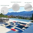 thumbnail image 4 of Fsddascl Blue Red Color Block Outdoor Rug for Patio/Deck/Porch, Non-Slip Large Area Rug 5 x 8 Ft, Aesthetics Abstract Impressionist Indoor Outdoor Rugs Washable Area Rugs, Camping Rug Carpet, 4 of 5