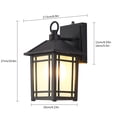 thumbnail image 5 of Porch Sconce Outdoor Wall Mounted Lamp Light Fixture Dusk to Dawn, 5 of 12