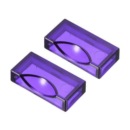 Uxcell Plastic Billiard Snooker Locator Position Marker for 2 1/16" Pool Balls, Purple 2 Pack