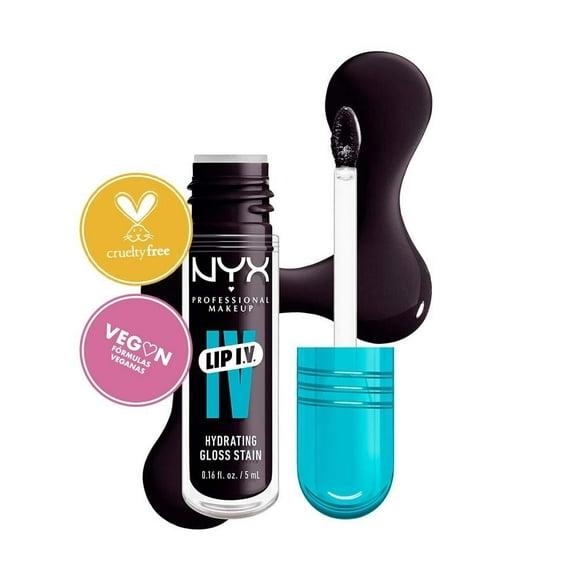 Tinta de Labios Hidratante Efecto Gloss NYX PROFESSIONAL MAKEUP Lip I.V. Grape Gushin' 5 ml