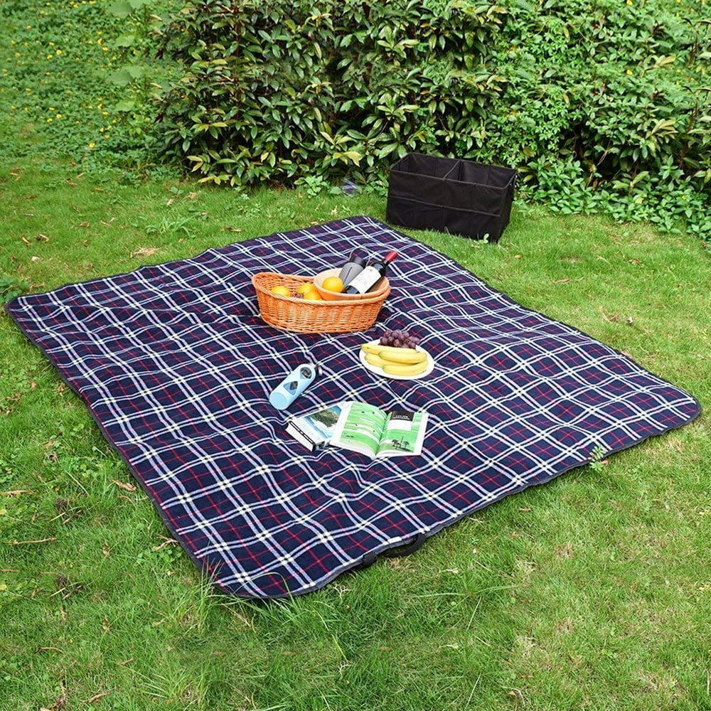 59”x51“ Large Waterproof Outdoor Picnic Blanket, Sandproof and ...