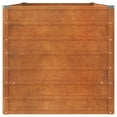 thumbnail image 5 of vidaXL Garden Raised Bed Rusty 63"x31.5"x30.3" Corten Steel, 5 of 7