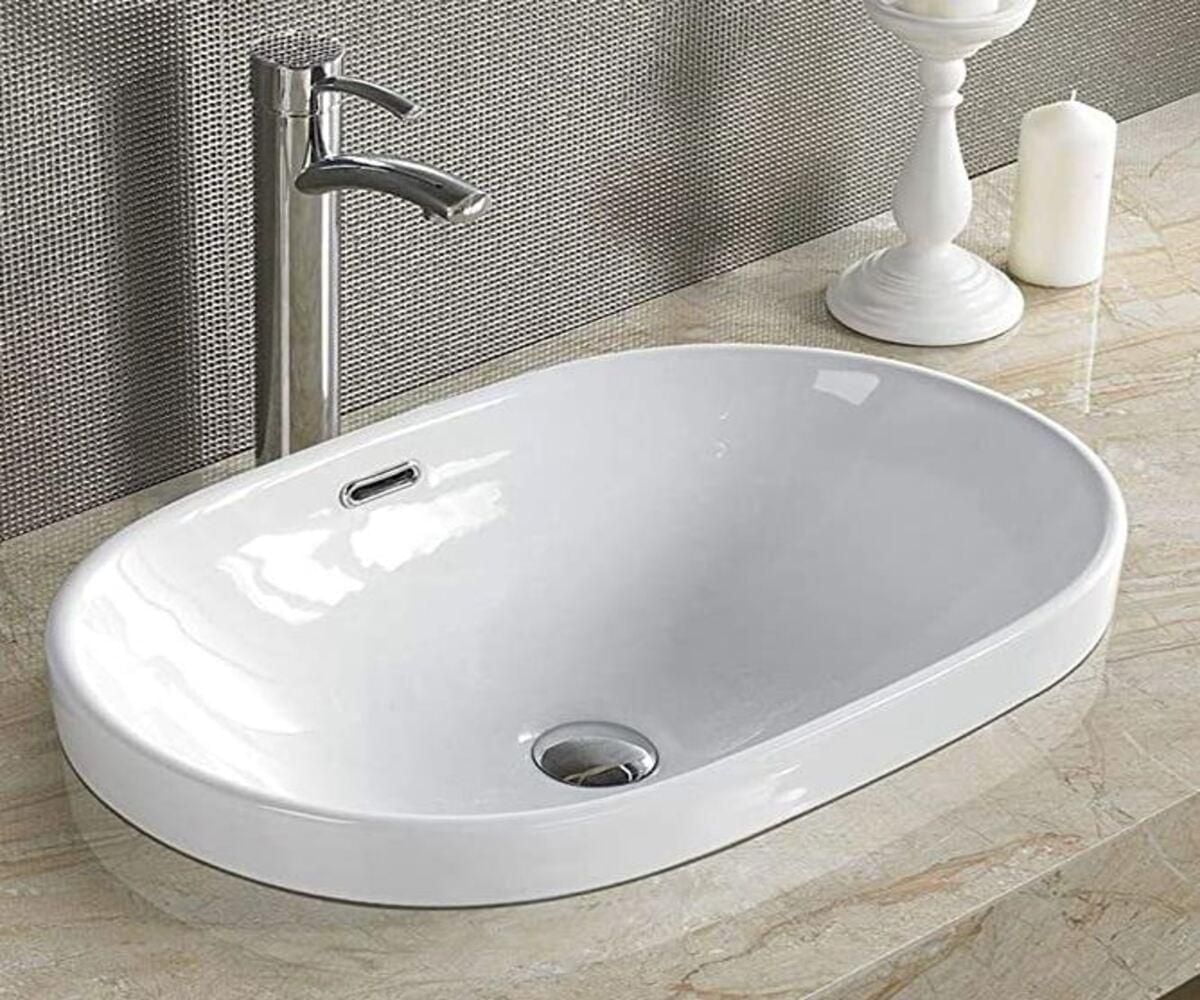 DROP Bath and Kitchen DR091366 Bathroom Vessel Sink Set