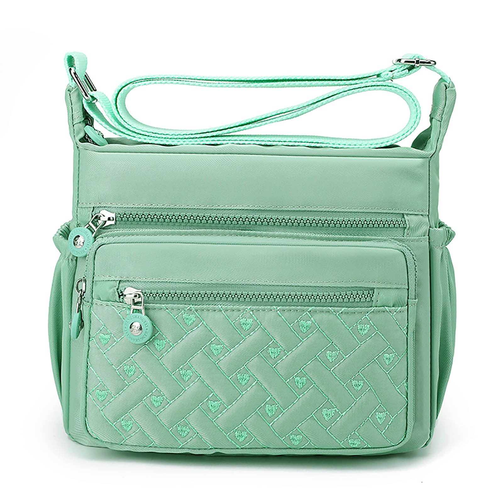 TAIAOJING Womens Handbags Multiple Pockets Pocket Casual Crossbody Shoulder Messenger Bag for Travel Hiking Daily
