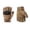 Khaki, variant on Fgnfyis Gym Gloves for Men Adult Outdoor Sports Cycling Breathable Touchscreen Half Finger Shockproof Mittens Black L