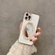 thumbnail image 2 of Funda De Lujo Con Espejo De Princesa Y Perlas Para IPhone, 11, 12 Pro, Max, XR, 7, 8 Plus, Oro Retro, Electrochapado, Funda De Diamante Brillante, XS X, 2 of 4