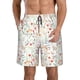 thumbnail image 1 of Fotbe Wildflower Watercolor 4 Trajes de Baño Estampados para Hombre, Shorts de Verano de Secado Rápido, Ropa de Playa, Bañadores-X-Large, 1 of 6
