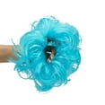 thumbnail image 5 of Pony Tail Hair Extension Bun Big Wave Curls Hairpiece Wrap Chignon Scrunchie Synthetic Hair for Women, 5 of 8
