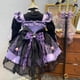 thumbnail image 4 of Vestido Kawaii Sanrio Kuromi para niños, ropa de fiesta Lolita para niñas, pajarita estampada, vestidos de princesa, regalo de cumpleaños de Halloween, 4 of 4