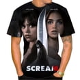 thumbnail image 4 of Nueva película de suspenso 3D impreso camiseta verano moda horror fantasma hombres y mujeres camiseta de Navidad de manga corta tops, 4 of 4