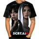 thumbnail image 4 of Nueva película de suspenso 3D impreso camiseta verano moda horror fantasma hombres y mujeres camiseta de Navidad de manga corta tops, 4 of 4