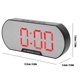 thumbnail image 3 of Alarm Clock LED Digital Display Makeup Mirror USB Battery Clock for Children Elderly Bedroom Office Home SchoolRed, 3 of 3