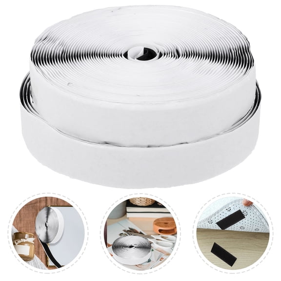 ROMANSENTIAL Heavy Duty and Tape for Secure Curtain and Carpet Fixing, Strong Adhesive Fastening Strip
