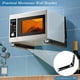 thumbnail image 2 of Soporte para Microondas (Negro), 2 Piezas Soporte de Pared para Horno Microondas Carga 50 Kg, Soporte para Microondas en Acero Inoxidable 304 Plegable y Telescópico, Estante de Pared para Microondas, 2 of 5