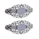 thumbnail image 2 of 2x Pasador Clip Horquilla para el Cabello Accesorios Accesorio Plata, 2 of 9