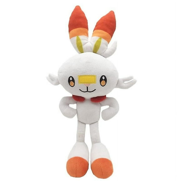 A cute furry little rabbit plush toy doll is a birthday gift for cartoon and anime game enthusiasts, adult boyfriends, and girlfriends.